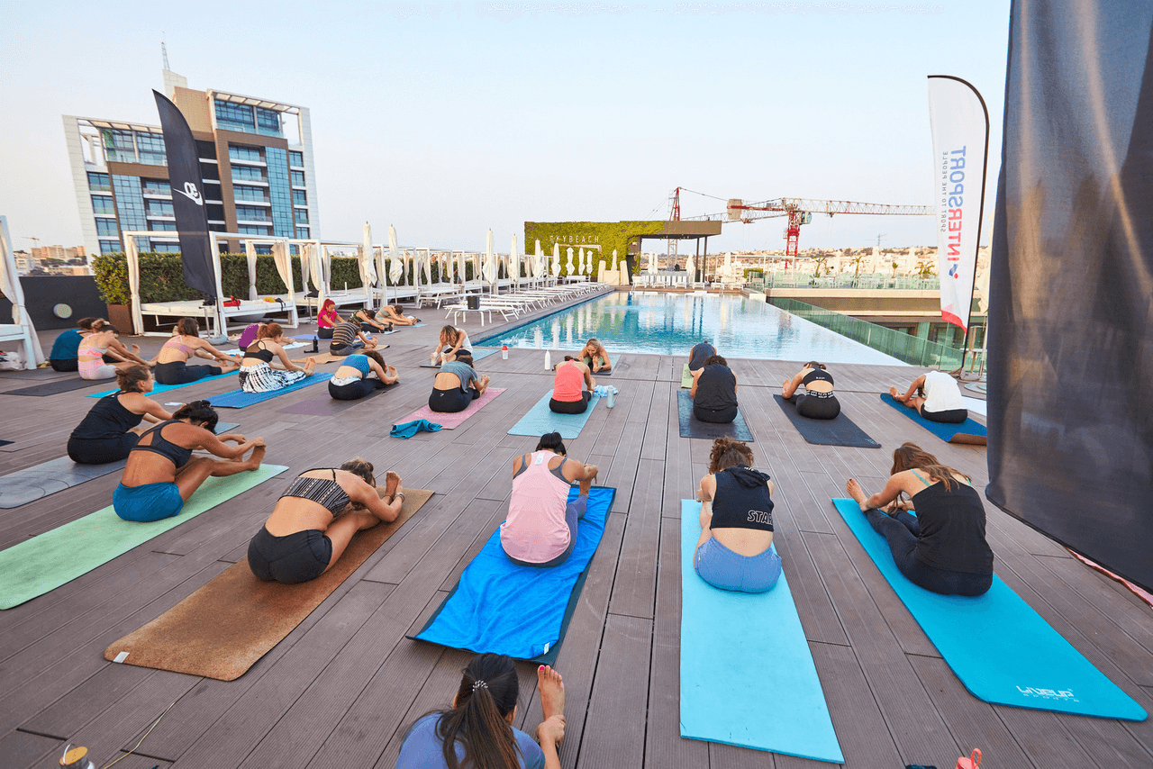 Sunrise Yoga Special Event with Intersport